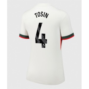 Fotbalové Dres Chelsea Tosin Adarabioyo #4 Dámské Venkovní Oblečení 2025-26 Krátký Rukáv